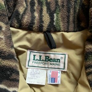 Vintage LL Bean Camo Field Jacket
